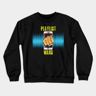 Playlist Wars Main Logo Crewneck Sweatshirt